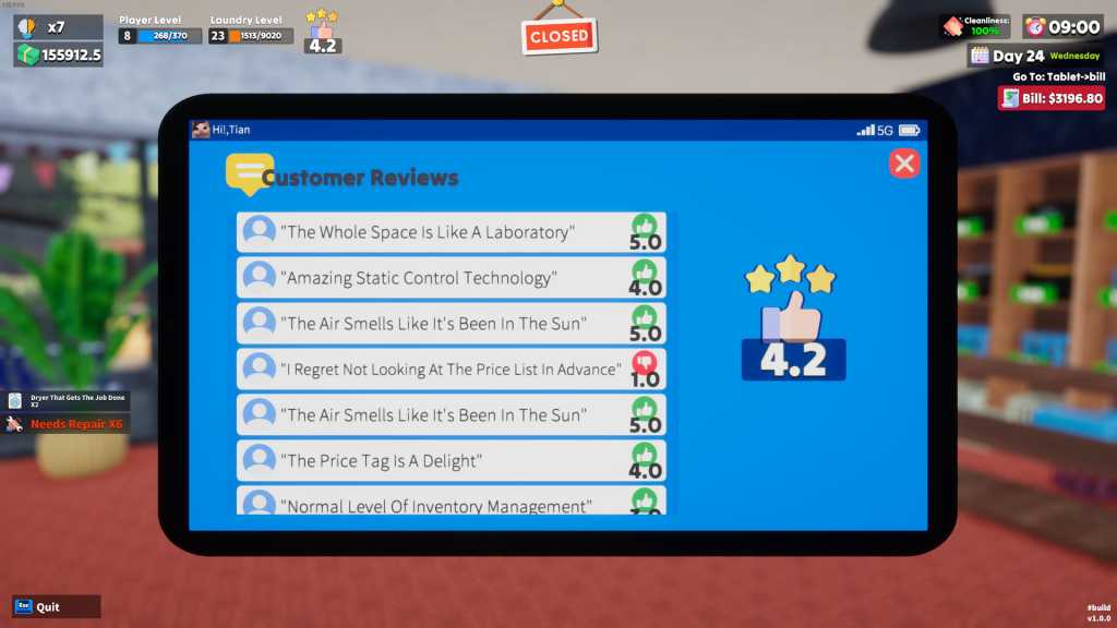 洗衣店模拟器：洗刷刷！/Laundry & Supermarket Simulator