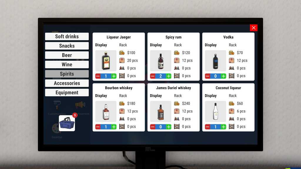 酒类商店模拟器/Liquor Store Simulator