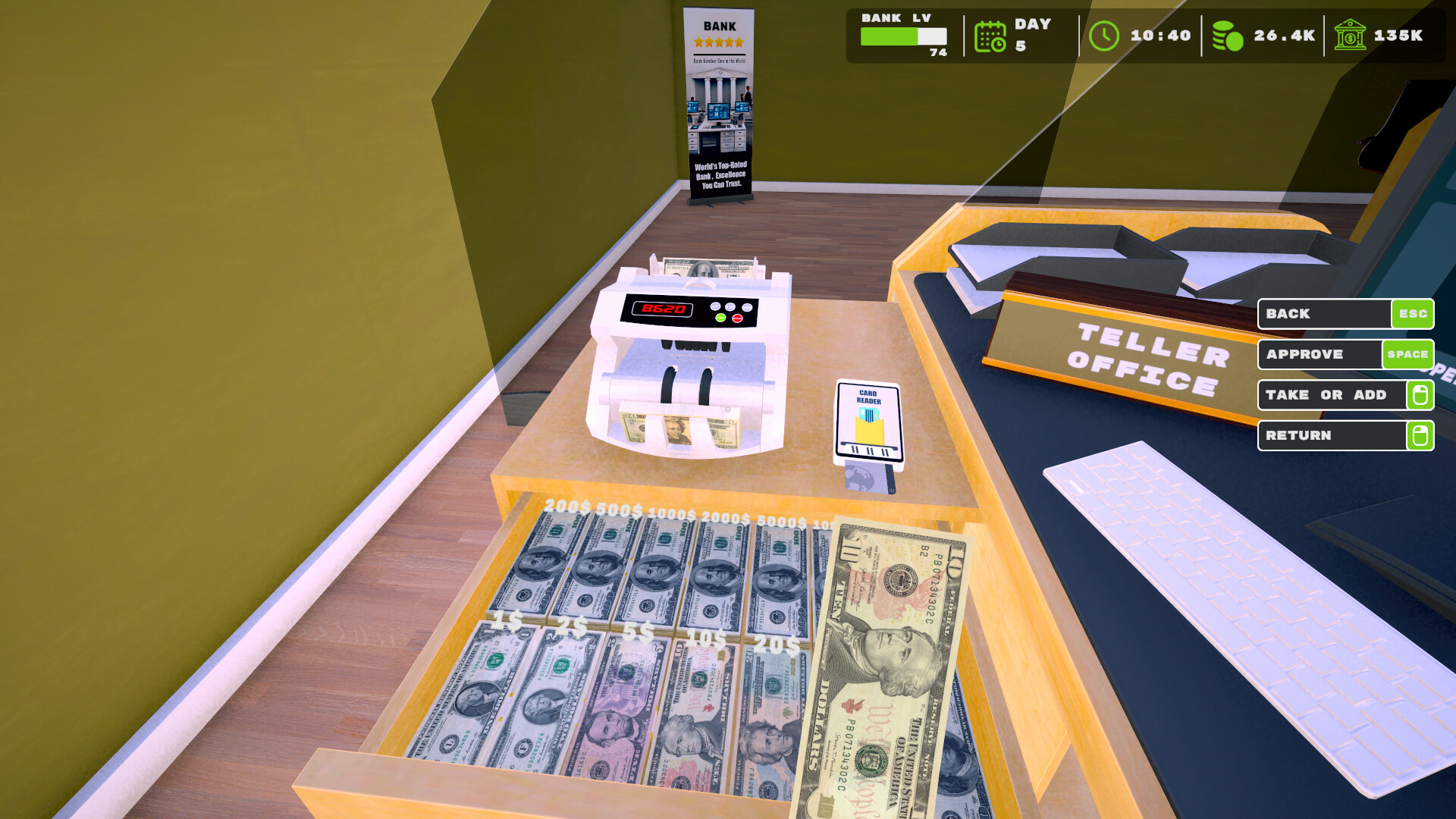 银行模拟器/Bank Simulator