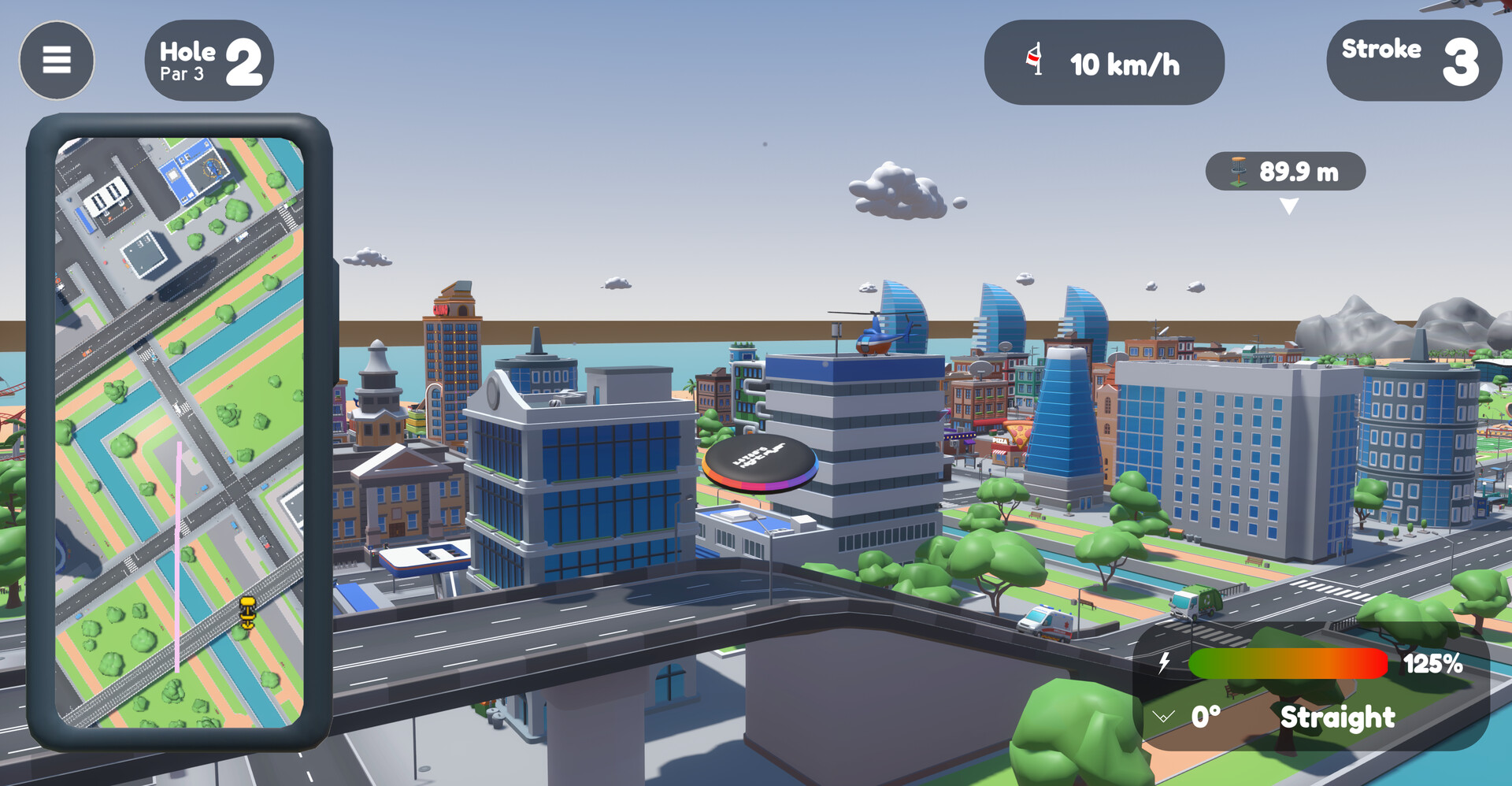 飞盘高尔夫城市/Disc Golf City