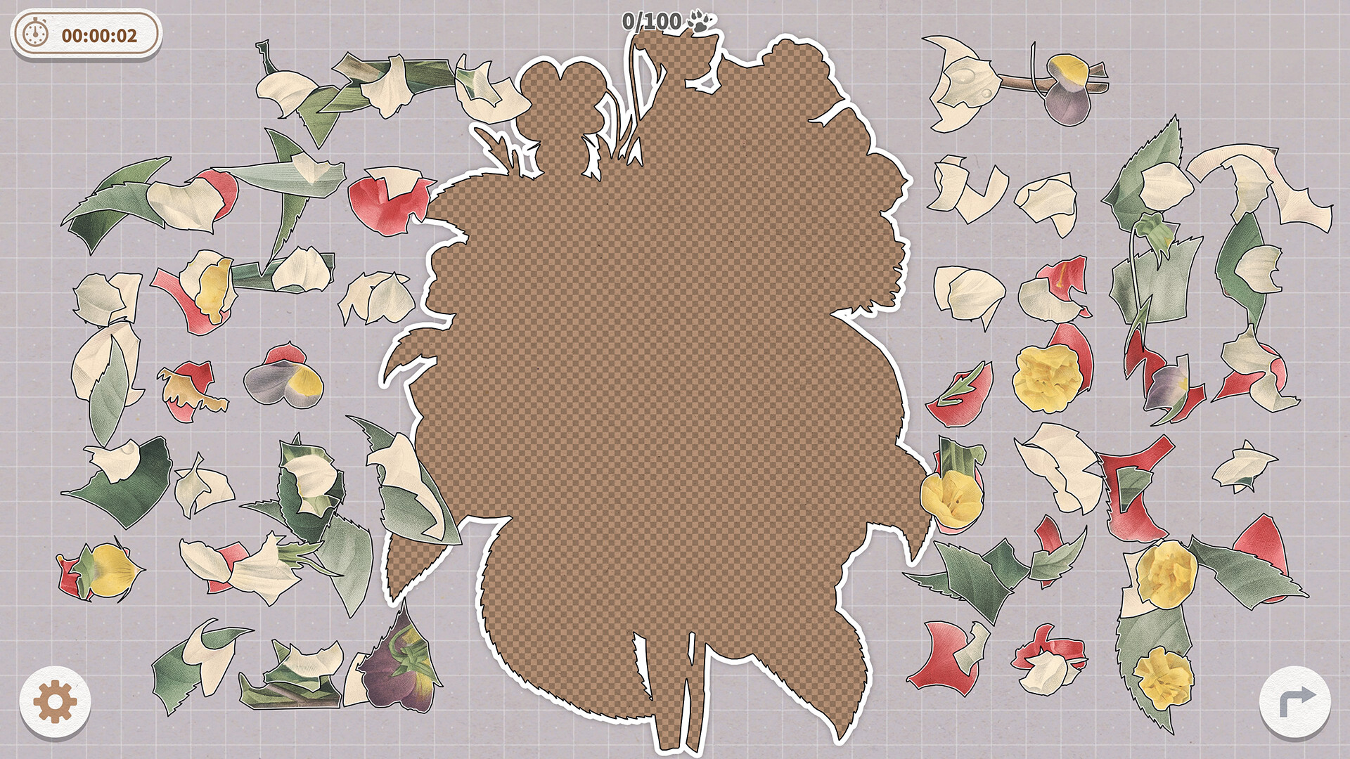 挤在一起的植物/Plants Huddled Together