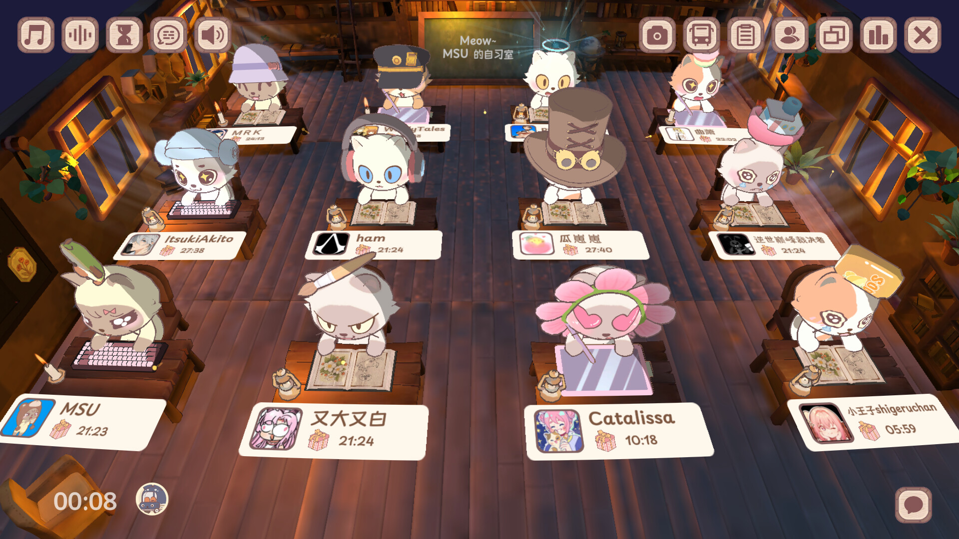 萌宠不摸鱼:Lofi猫/NoSlack Pets: Lo-Fi Paws